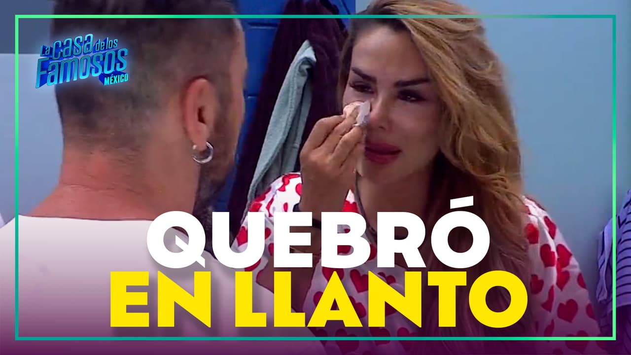 Ninel Conde reacciona a la nominación y ROMPE EN LLANTO