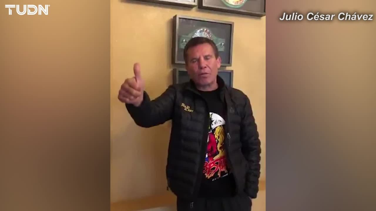 Julio César Chávez pide a los mexicanos quedarse en casa