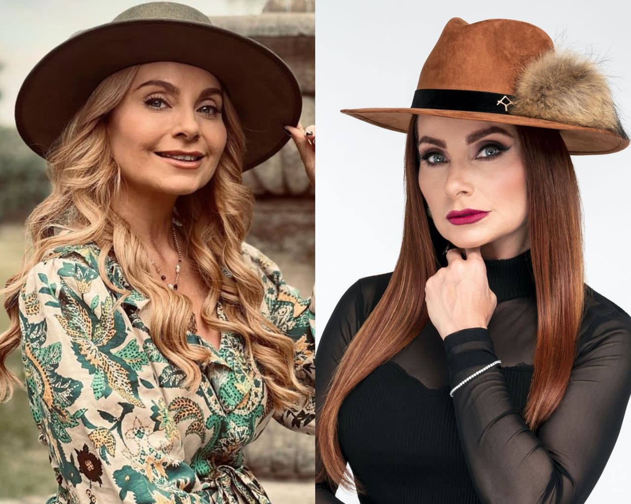 Elizabeth Álvarez cambia de look: de pelirroja a rubia.