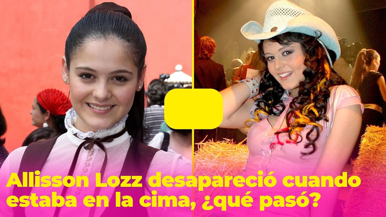Allisson Lozz desapareció cuando estaba en la cima de su fama, ¿qué pasó con ella?
