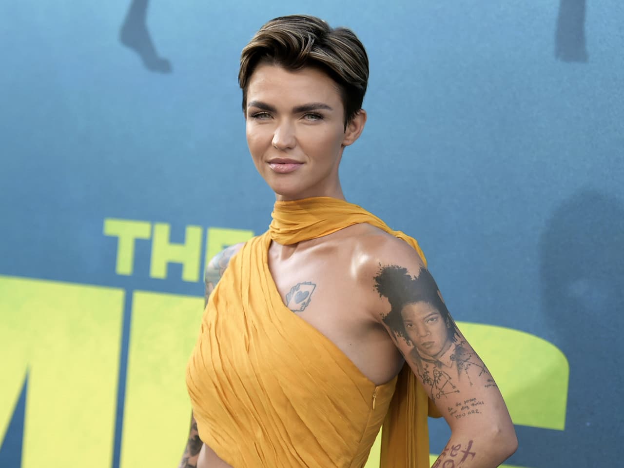 Ruby Rose en la premiere en Los Ángeles de la película 'Megalodón'
