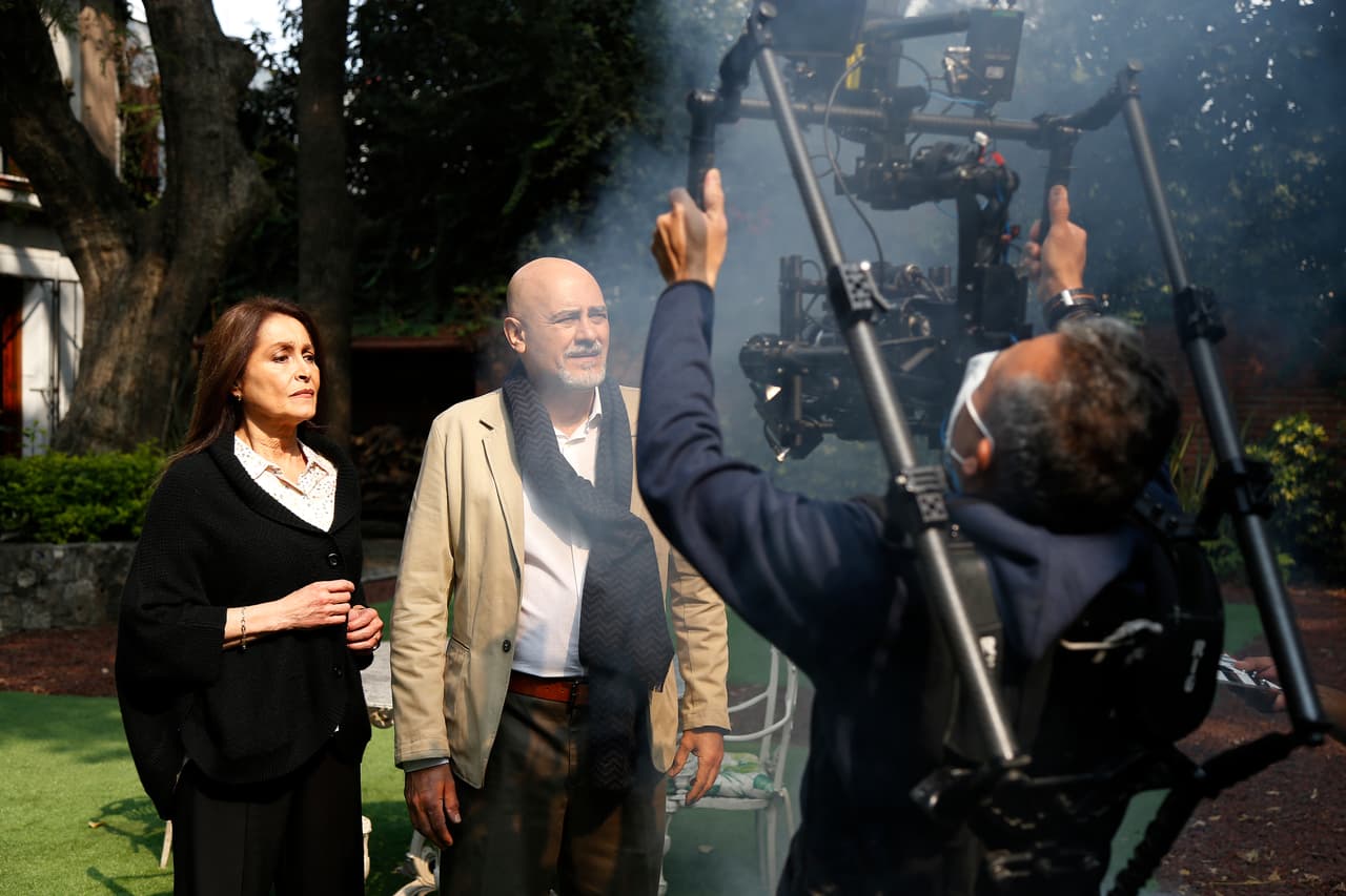 El equipo de producción cuidó todos los detalles para realizar esta gran escena.