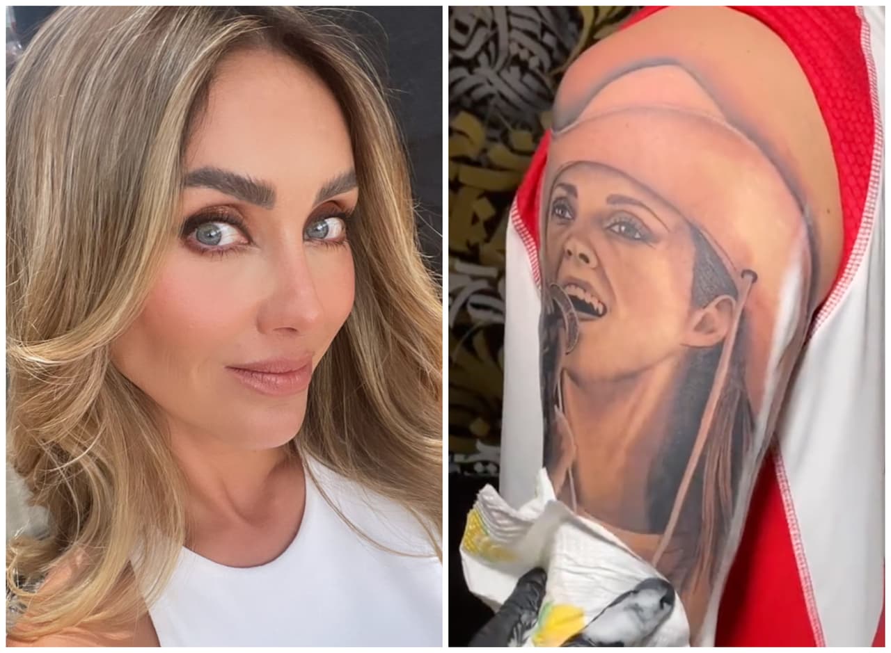 Anahí queda en shock ante ola de fans tatúandose a 'Mía Colucci'