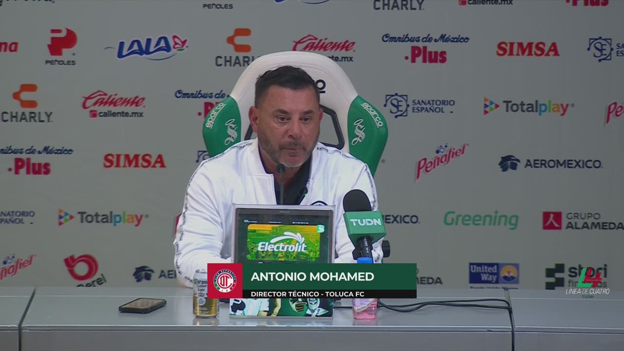 Mohamed da las razones por la alineación de su equipo