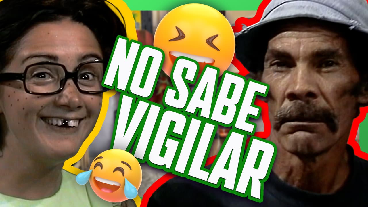 Don Ramón usa a la Chilindrina para evitar al Señor Barriga