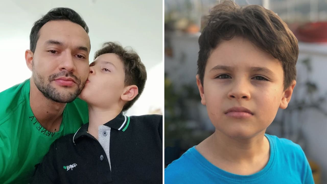Muere a los 7 años hijo de actor de telenovelas y publica su última foto con él