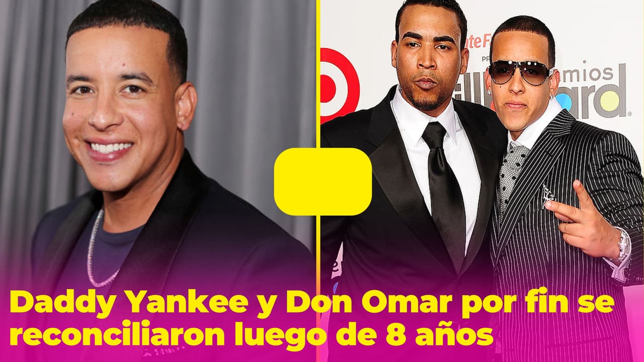 Daddy Yankee y Don Omar tardaron casi una década en reconciliarse: fans no creyeron ver este momento