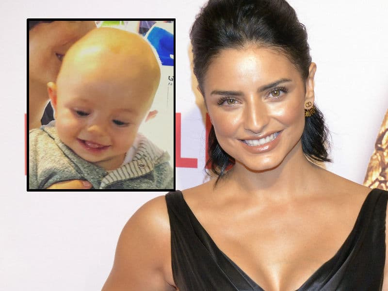 Aislinn Derbez celebra los siete meses de vida de Kailani con tierna foto
