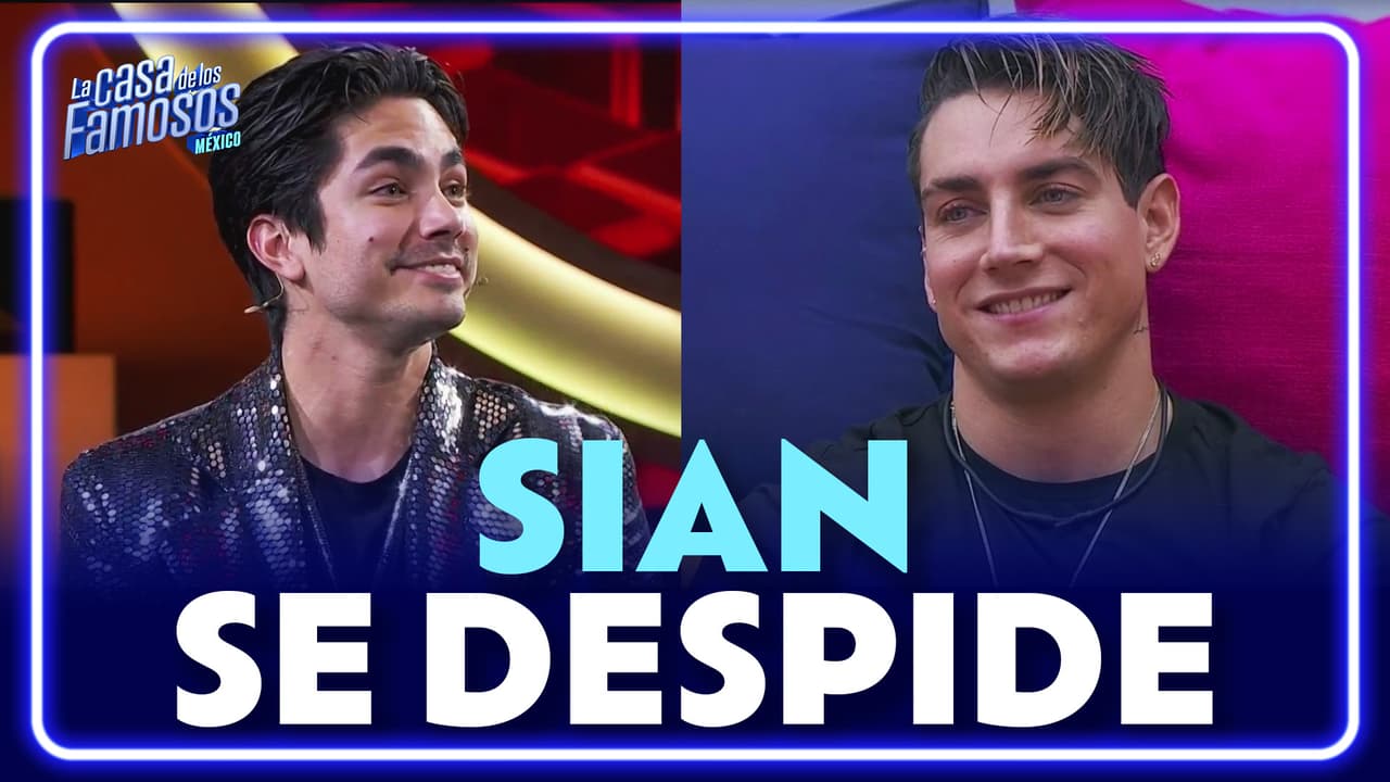 Sian aprovechó para despedirse de su amigo Agustín tras ser eliminado