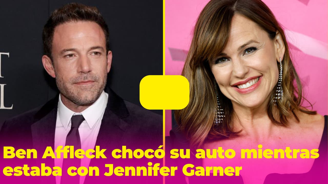Ben Affleck tuvo un incidente vial mientras estaba con su ex, Jennifer Garner: esto ocurrió