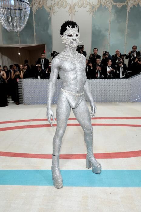 Lil Nas X en la Met Gala 2023