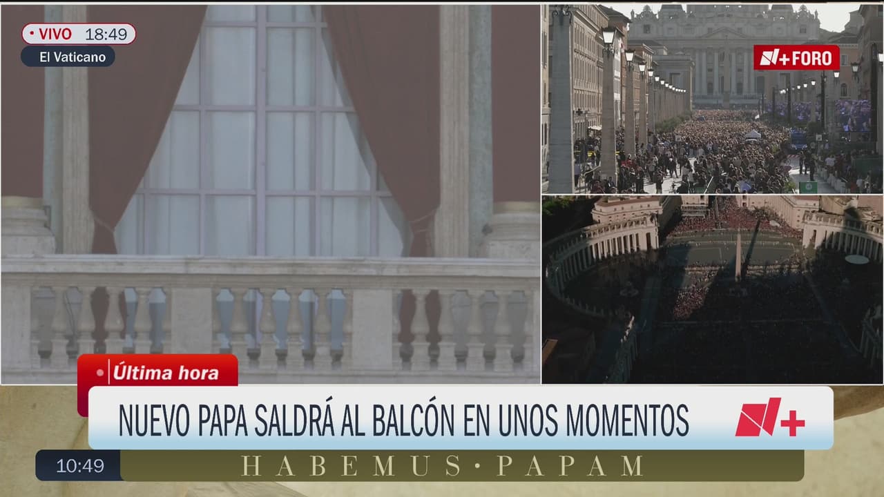 Miles de personas esperan el anuncio de quién es el nuevo Papa