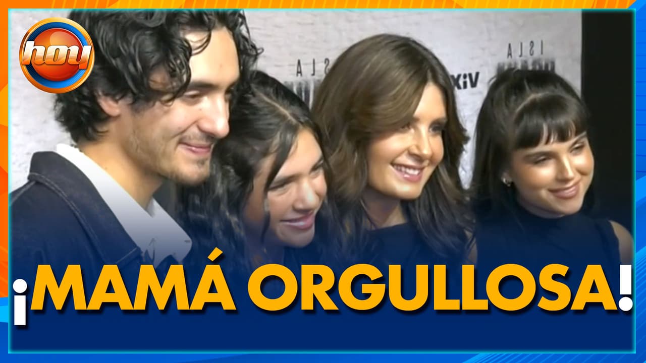 Mayrín Villanueva DISFRUTA el éxito de sus hijos y habla de su química con Gala Montes