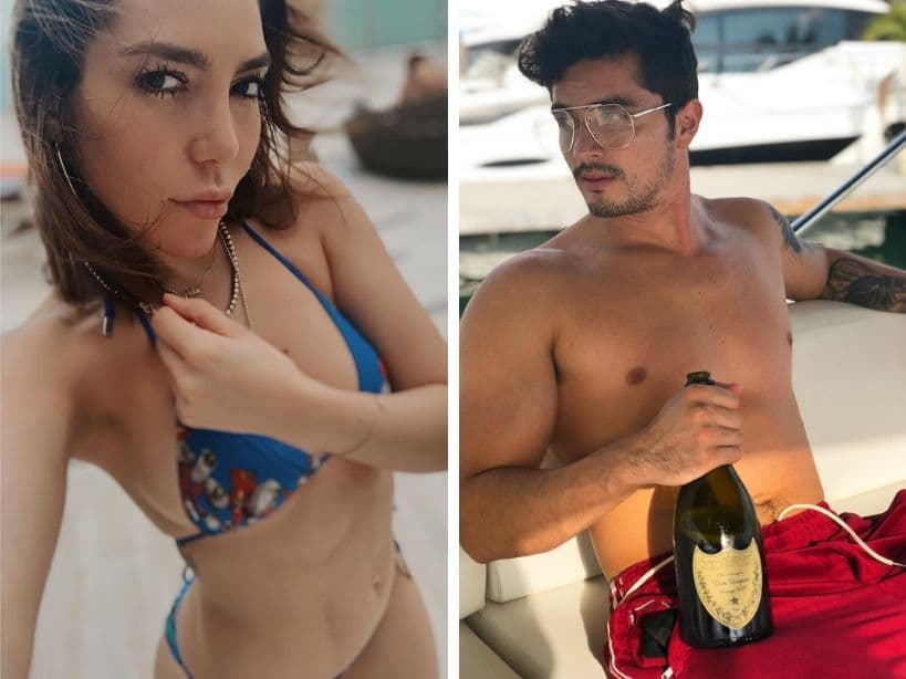 Frida Sofía y Christian Estrada iniciaron su noviazgo a mediados de 2018 y aunque en los primeros meses presumieron su amor en redes sociales, en febrero de 2019 todo llegó a su fin.
