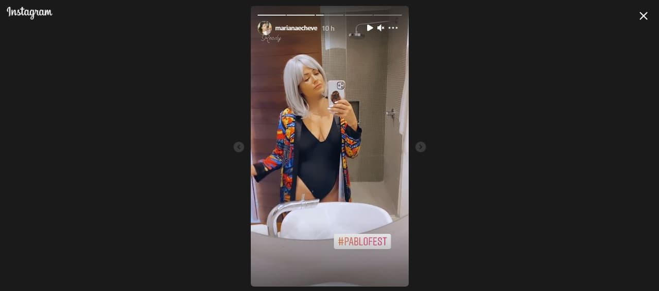 Mariana Echeerría impactó al aparecer, como pocas veces, en traje de baño.