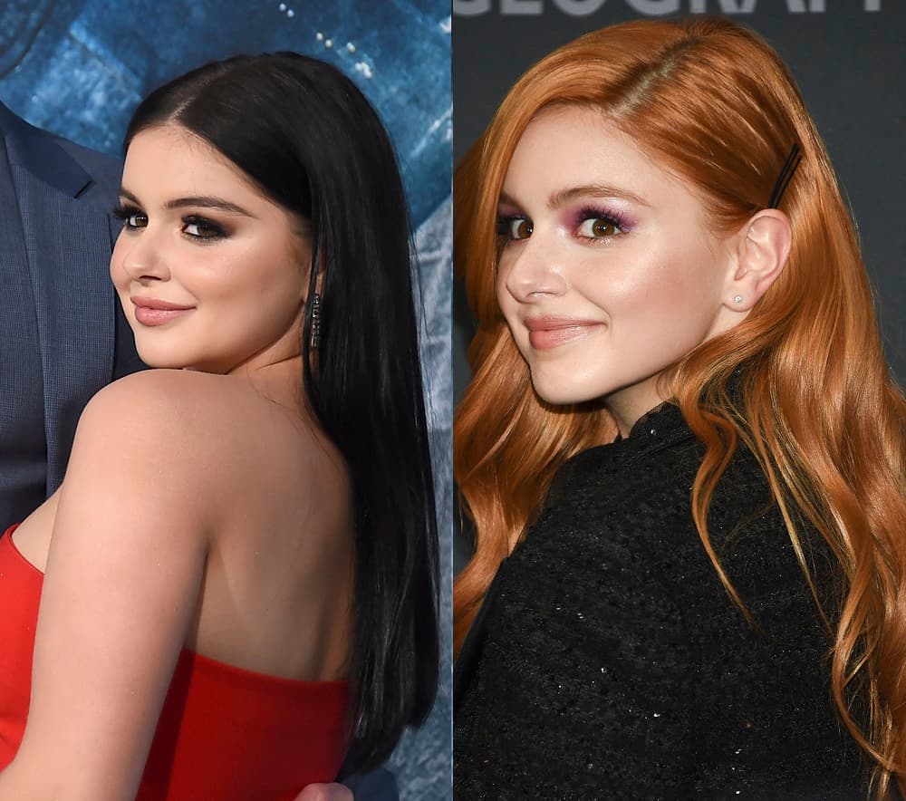 Ariel Winter hizo un cambio radical y adoptó el look de otra famosa Ariel, convirtiéndose en una toda una Sirenita cambiando el negro por una melena pelirroja.