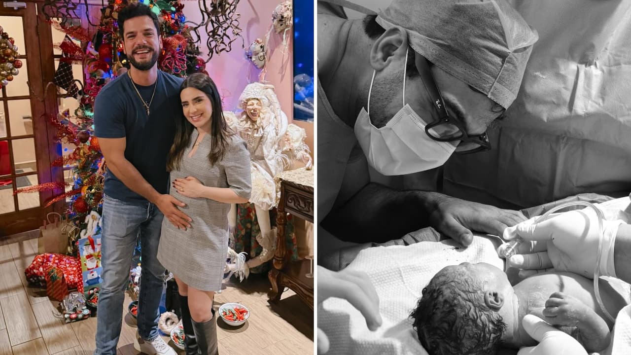 Ramsés Alemán derrite redes al posar con su bebé en brazos; Fernanda Urdapilleta le dedica tierno mensaje