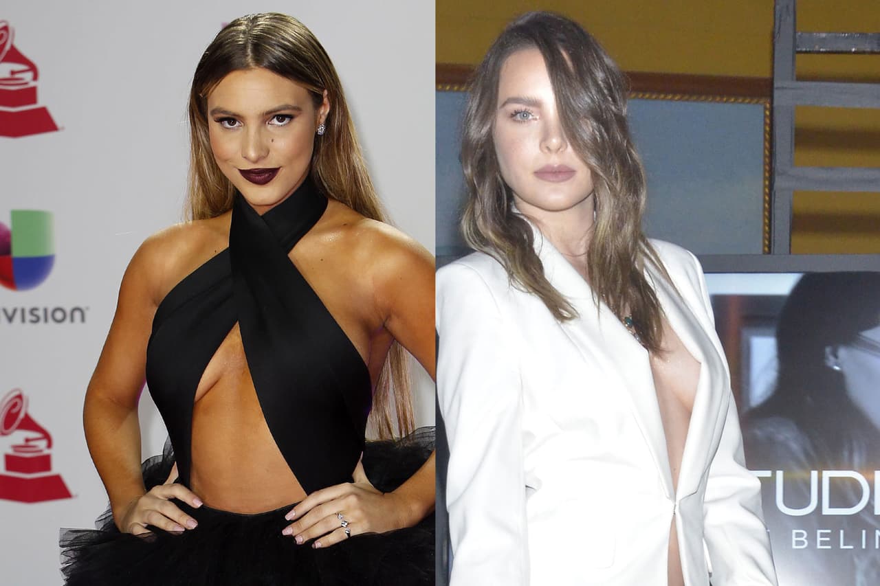 Tras desear conocerla, Belinda se encuentra con Lele Pons en la alfombra roja