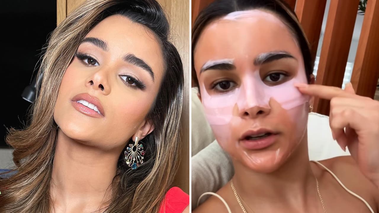 Clarissa Molina sorprende con mascarilla de esperma de salmón en el rostro: así quedó