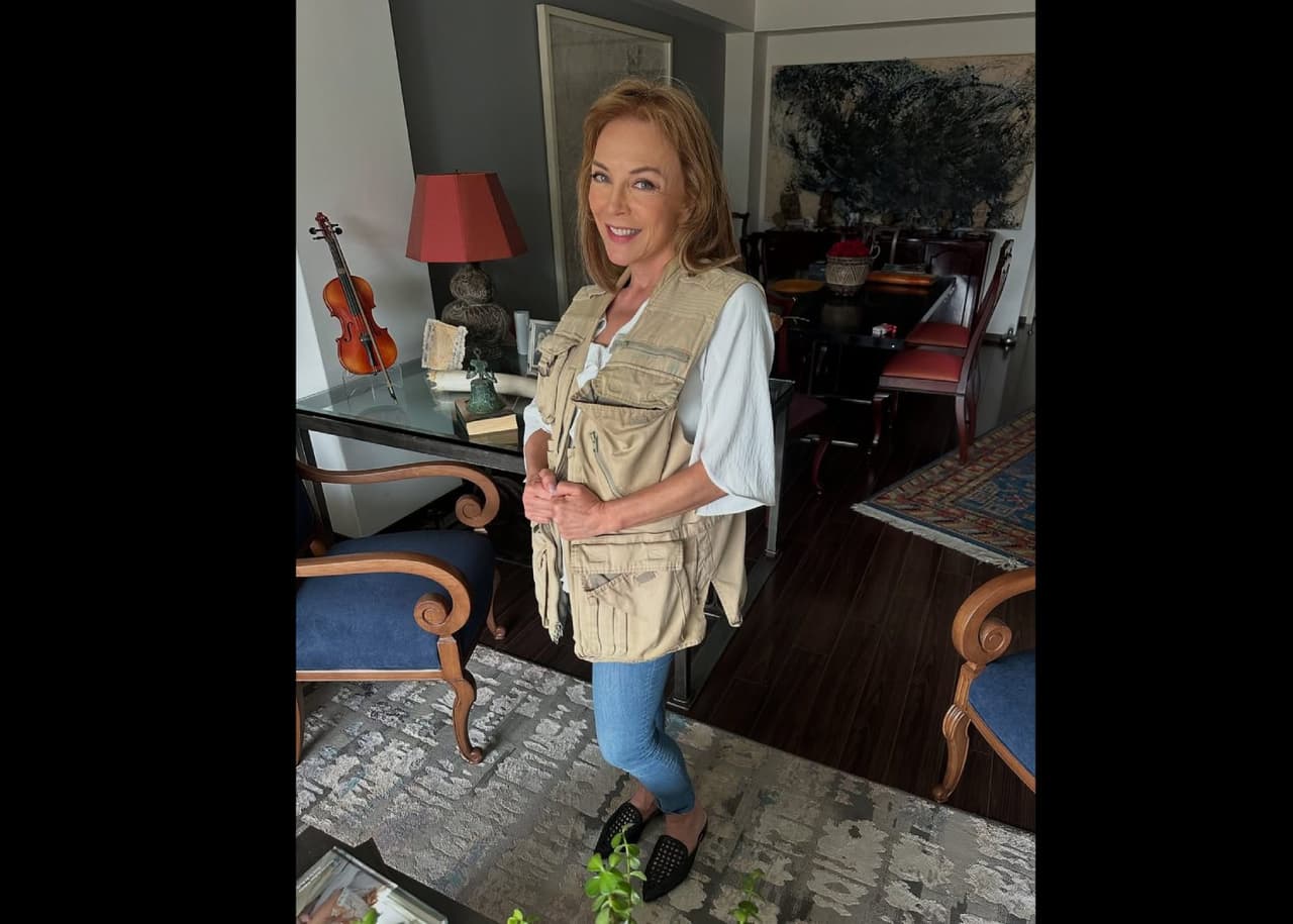 Laura Flores, actriz mexicana.