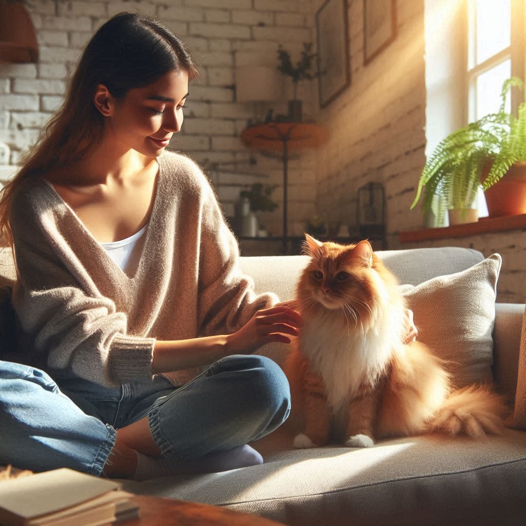 Estudio revela que las mujeres son más fáciles de manipular por los gatos debido a su maullido