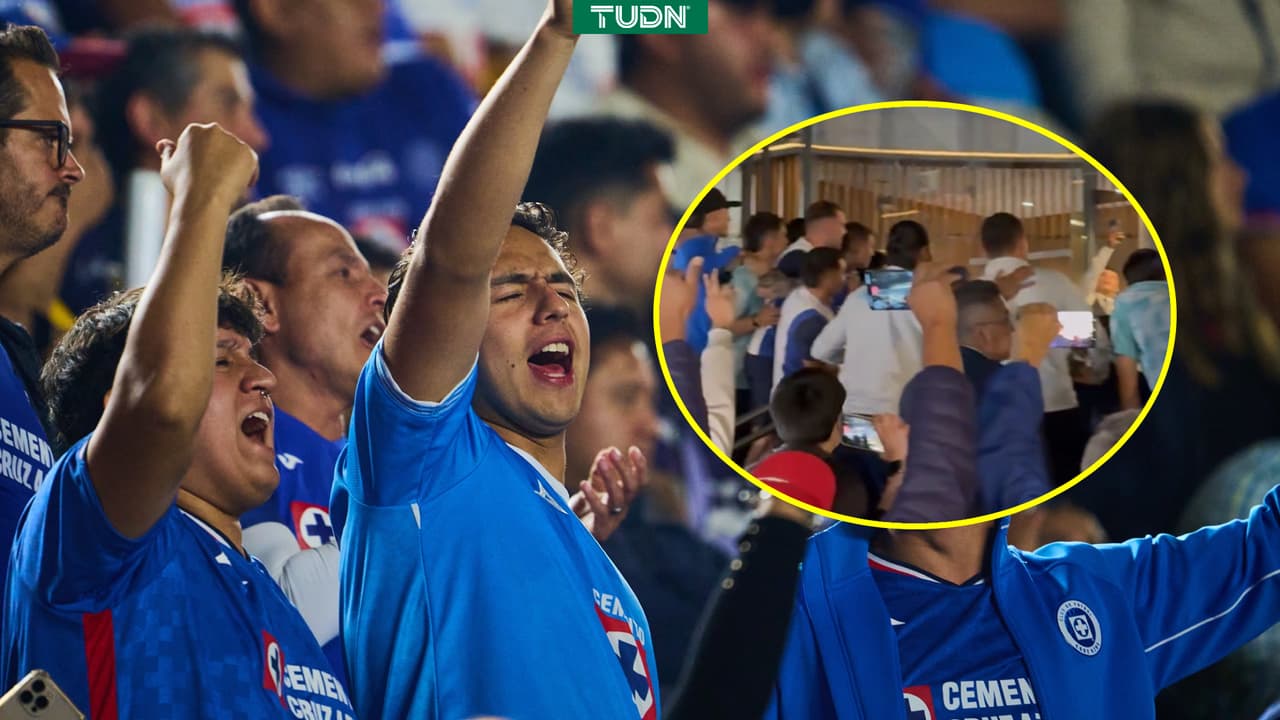 Así reaccionaron jugadores de Cruz Azul a la ‘serenata’ previo a la Final