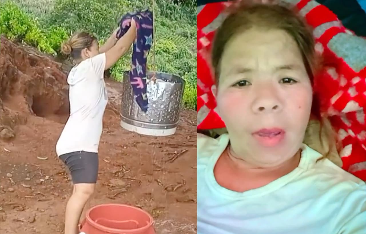 Señora crea una secadora de ropa muy creativa y aplauden su ingenio en redes