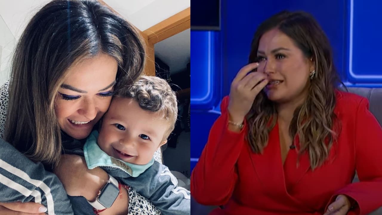 Mariana Echeverría rompe en llanto por dejar a su hijo: le hace conmovedora promesa