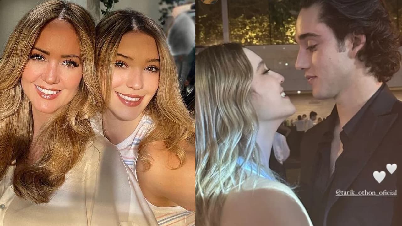 Andrea Legarreta destapa qué románticos detalles tiene novio de su hija con Mía Rubín