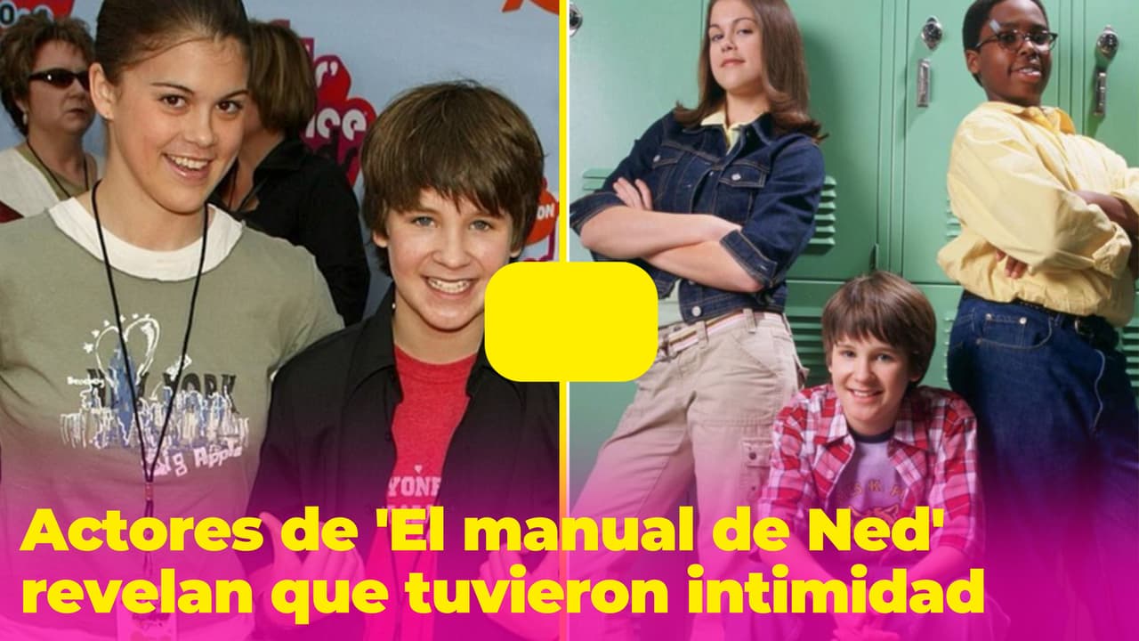 Actores de 'El manual de Ned' confiesan que tuvieron intimidad en el set y las redes estallan