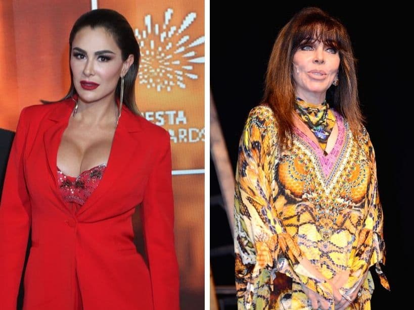 Ninel Conde apoya a Verónica Castro y dice: “También me han dado ganas de salir corriendo”