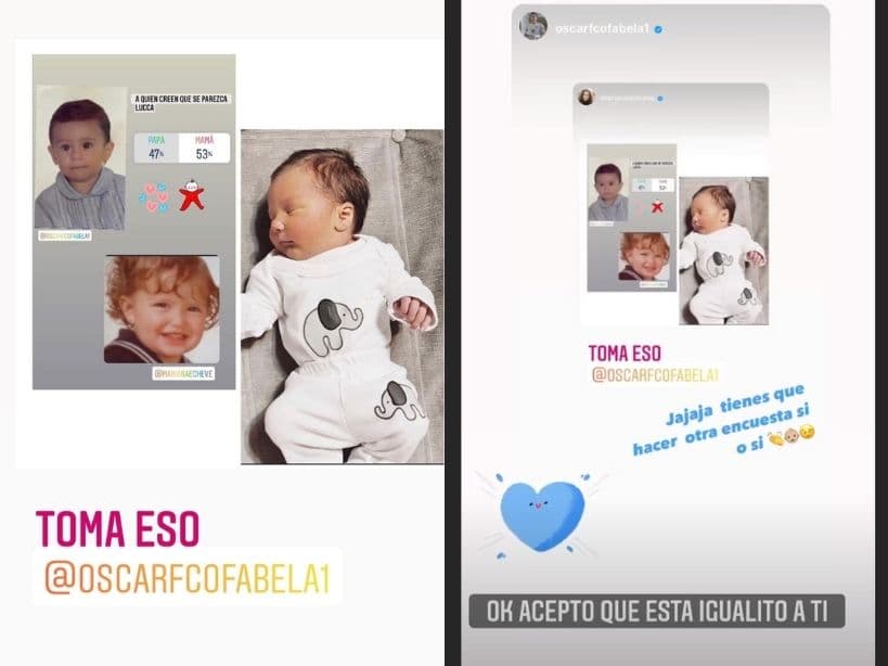 Mariana Echeverría revela que su hijo Lucca se parece a su esposo Óscar Jiménez
