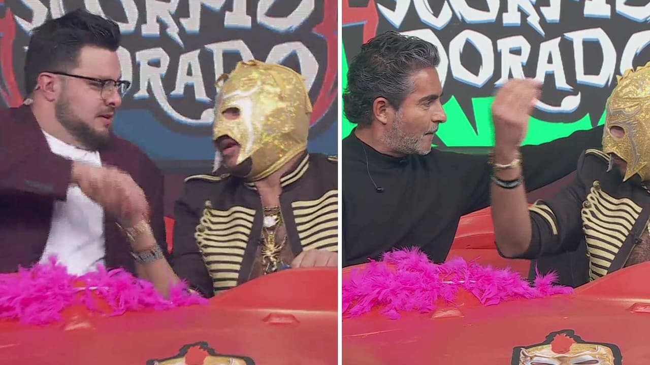 Raúl Araiza y Paul Stanley fueron exhibidos por El Escorpión Dorado
