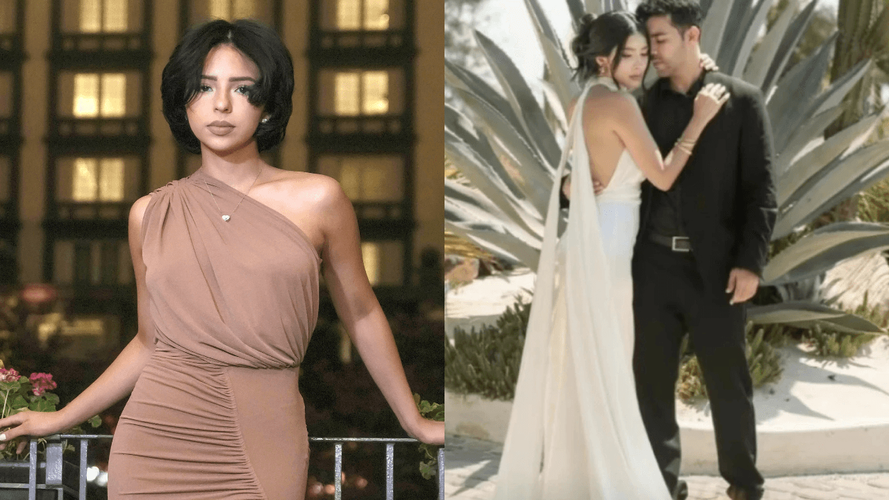 Ex de Ángela Aguilar la olvida y se casa en espectacular boda: publican las primeras fotos de los novios 