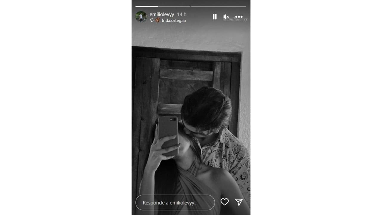 José Emilio Levy se dejó ver con una joven de nombre Frida Ortega.