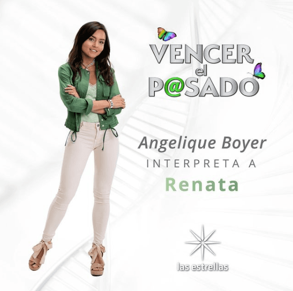 Angelique Boyer está de vuelta en las telenovelas en "Vencer el P@sado", donde dará vida a 'Renata', una mujer que dará mucho de qué hablar y que luchará por sus ideales.