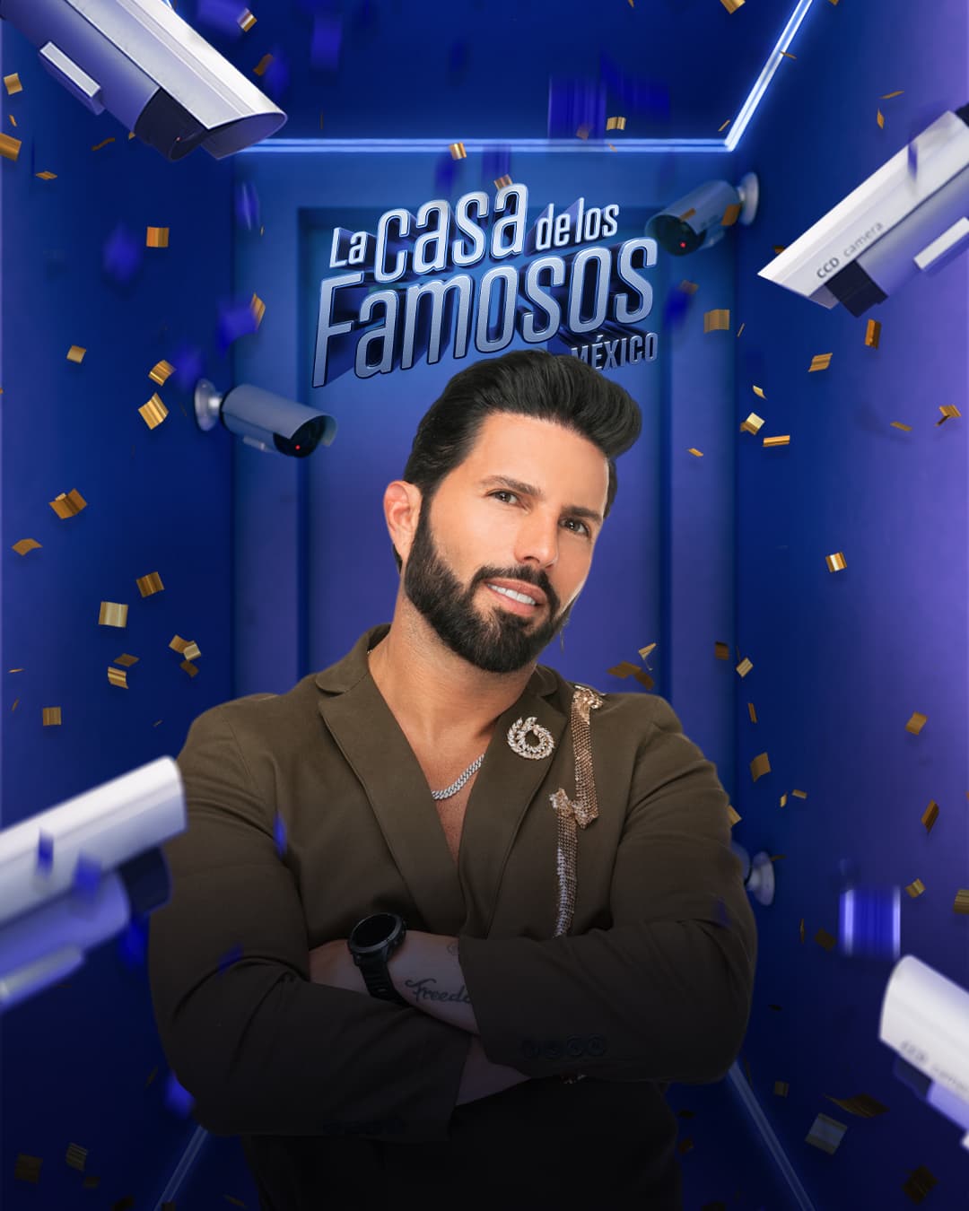 Poncho De Nigris es el tercer lugar de La Casa de los Famosos México: Así dice adiós en la final