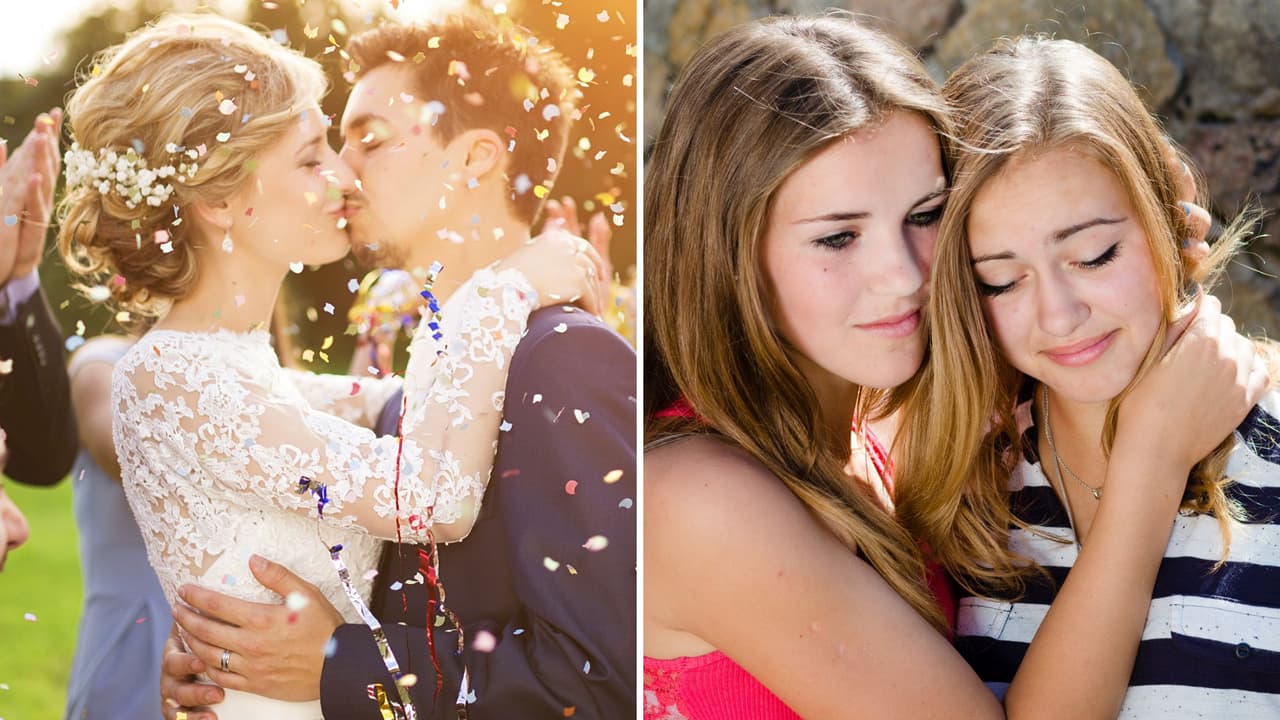 Mujer descubre que solo fue invitada a la misa de una boda, pero no a la fiesta