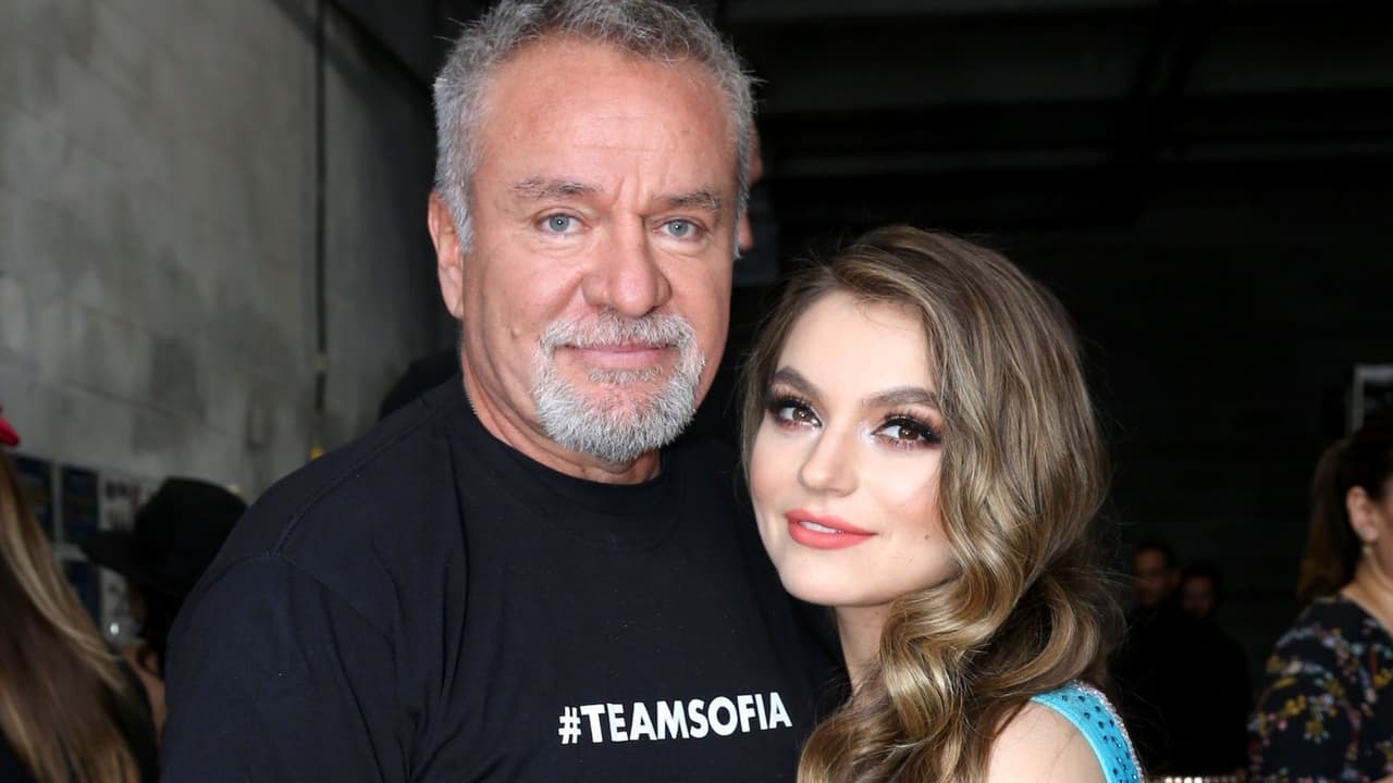 Sofía Castro y su papá, el productor José Alberto Castro.