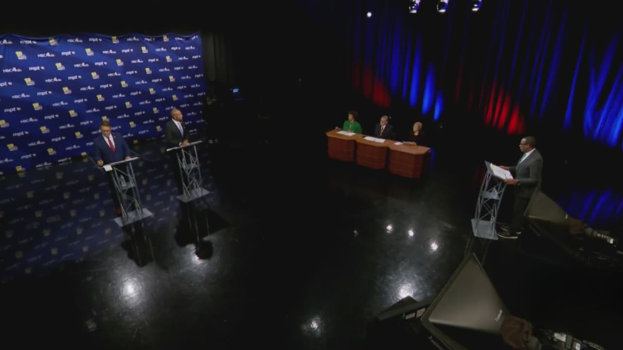 Debate electoral en Maryland: Wes Moore y Dan Cox enfrentan claves económicas y migratorias