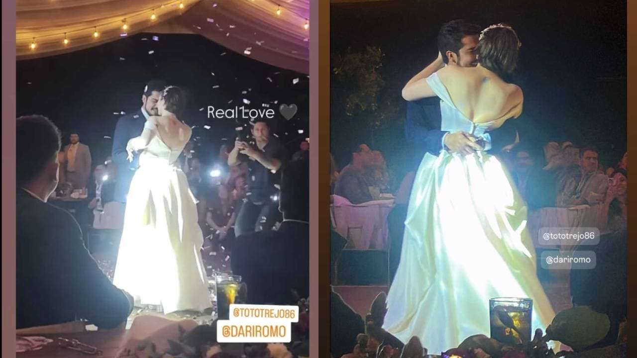 Así fue el primer baile como esposos de los actores de Como dice el dicho
