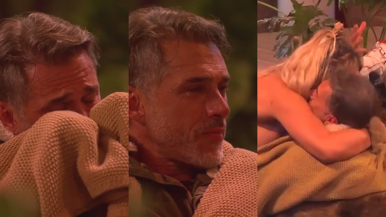Sergio Mayer rompe en llanto: Wendy lo consuela y lo conmueve con juramento