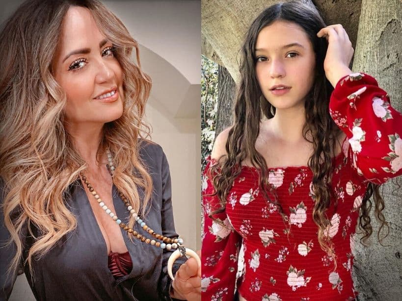 Andrea Legarreta asegura que, al lado de su hija Mía, sus piernas ‘son como ¡meh!’