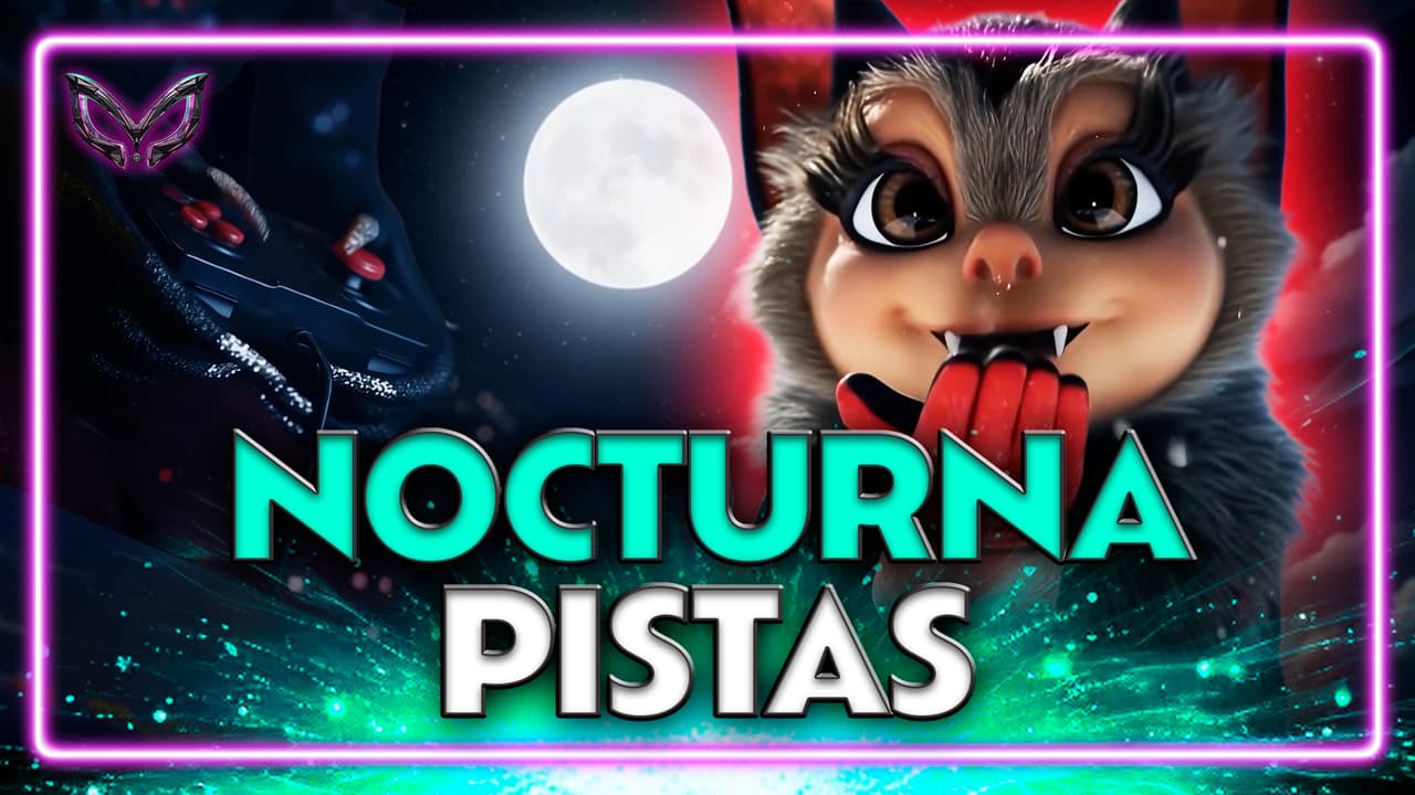 Nocturna es muy fan de los juegos… rudos y hasta de contacto