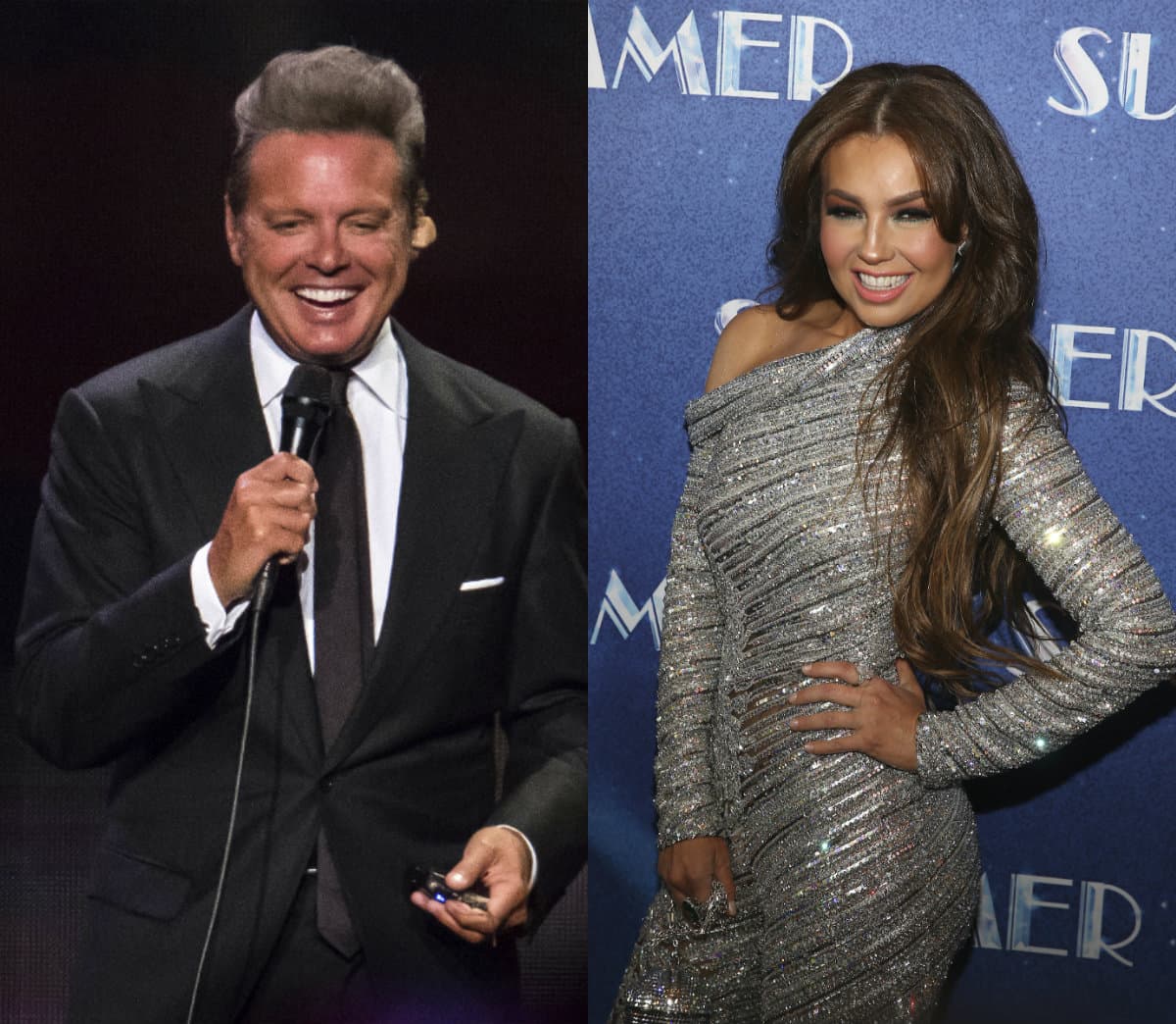 Abuchean a Luis Miguel en los Latin Grammy y Thalía lo defiende