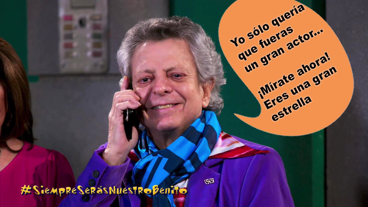 'Frankie Rivers' se disculpó con su hijo porque ya sabía que no quería ser actor, ni disfrazarse, ni leer sus guiones, pero ahora está muy orgulloso de él.