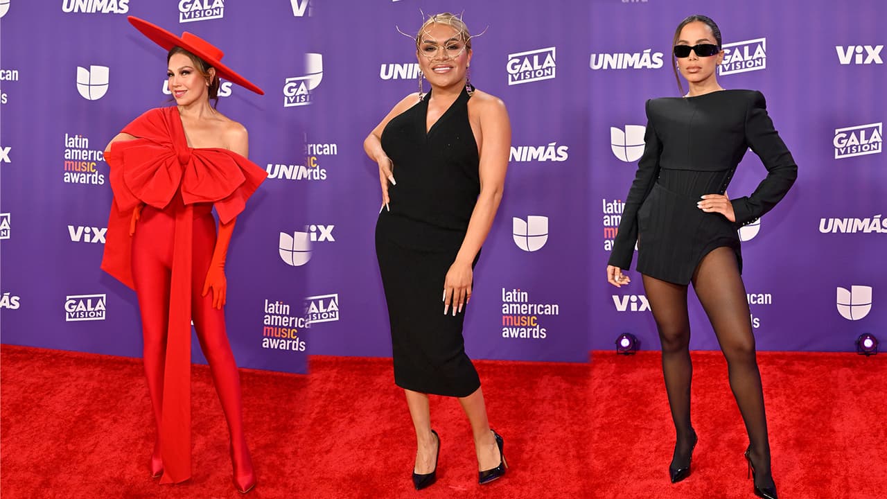 Los looks más atrevidos de los Latin AMAs 2024: Thalía, Wendy, Anitta y más famosos