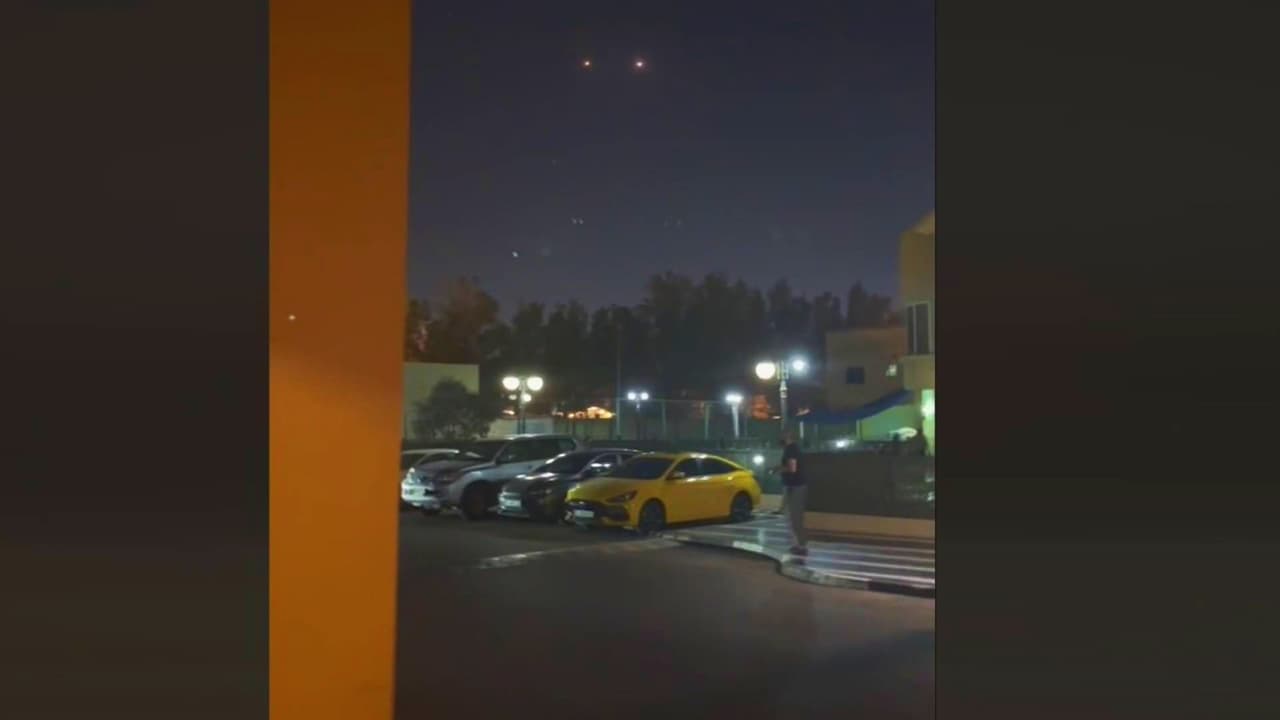 Familia chilena reacciona a misiles de Irán cayendo en Catar