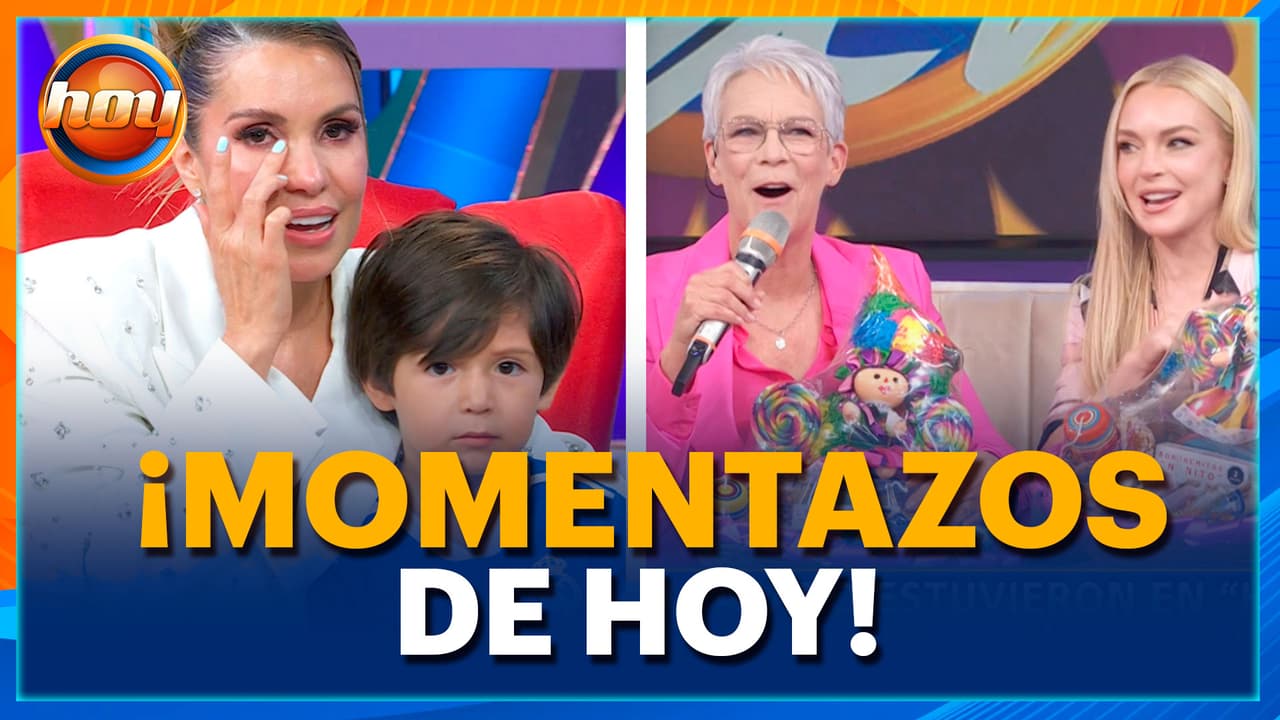 Jamie Lee Curtis y Lindsay Lohan SORPRENDEN en HOY y Escalona rompe en LLANTO al recordar a Magda