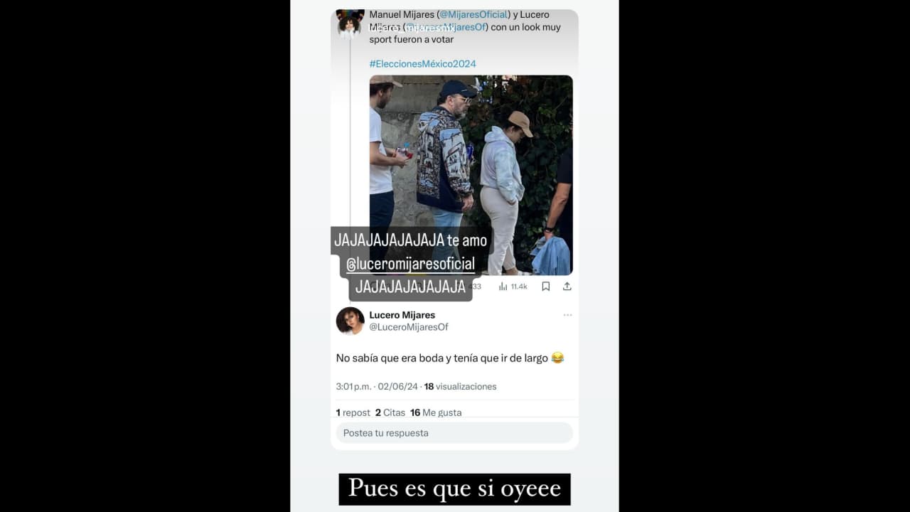 Lucerito Mijares se defiende de críticas al aparecer con su hermano